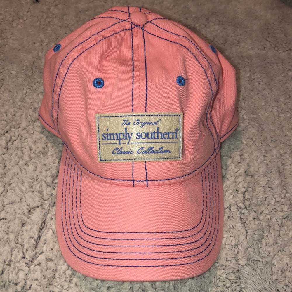 Simply Southern pink & blue hat
